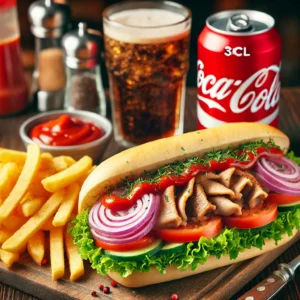 Kebab + 1 boisson 33cl